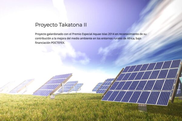 Takatona II – Programa interregional de asistencia técnica y promoción de las energías renovables y mejora del hábitat rural, dotación de equipamentos urbanos e introducción de energías renovables.